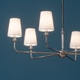 thumbnail image 2 of 52516PN-Kichler Lighting-Pallas - 6 Light Chandelier In Traditional Style-13.75 Inches Tall and 32.25 Inches Wide-Polished Nickel Finish, 2 of 9