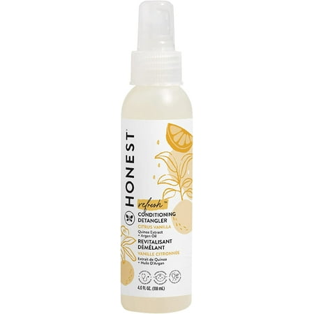 UPC: 0817810012198 | The Honest Company Conditioning Detangler  Sweet Orange Vanilla  4 Ounce