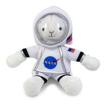 DolliBu Long Leg Lamb Astronaut Plush Toy - Super Soft Farm Life Astronaut Stuffed Animal with Space Helmet and NASA Astronaut Suit, Spaceman Doll Decor for Girls and Boys - 10.5 Inch