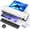 Gray and White, variant on 9 Inch Laminator Machine with Hot & Cold Modes, Portable Thermal Laminator A4 with ABS Jam Release, 30 Laminating Sheets, Paper Trimmer & Corner Rounder for Office School, Black