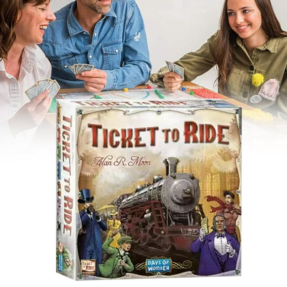 Ride Board Game Country For Friends And Family! Strategy Games For Children And Adults Ages 8 + 25 Players Play Time 3060 Minutes