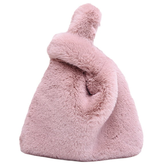 Masteelf Women Clutch Purse Plush Handbag Going Out Handbag Women's 25x29x4cm