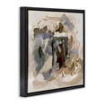 thumbnail image 3 of Stupell Industries Expressive Neutral Collage Abstract Painting Black Floater Framed Canvas Art Print Wall Art, 18 x 18, 3 of 9