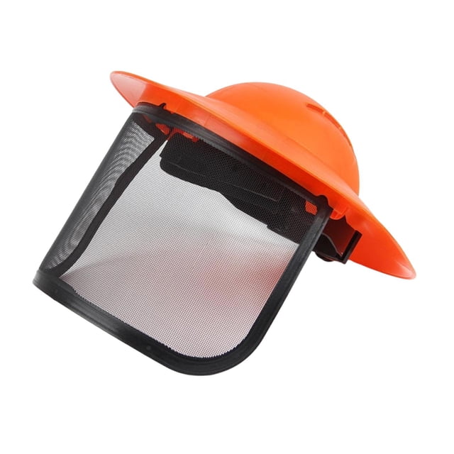 vortess Chainsaw Face Face Protection Cover Replacement Protection Visor Adjustable for Tangerine Mesh