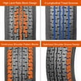 thumbnail image 4 of HALBERD Premium Trailer Tires ST205/75R15 8PR Load Range D Heavy Duty 205 75 15 Radial Trailer Tires Improve Traction Set Of 2, 4 of 7