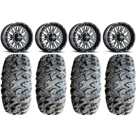 ITP Momentum 14 Wheels Milled 27 MotoClaw Tires Can-Am Commander Maverick Renegade Outlander Defender ITP Momentum 14 Wheels Milled 27 MotoClaw Tires Can-Am Commander Maverick Renegade Outlander Defender
