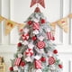 thumbnail image 5 of 4/6 piezas de adornos navideños con forma de piruleta, bastón de caramelo, helado, bolas para árbol de Navidad, decoración navideña para el hogar 2023, 5 of 5