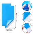 thumbnail image 3 of Patch de Réparation en Vinyle pour Piscine Autocollant Patch de Réparation en Vinyle PVC Kit de Réparation en Plastique pour Piscines Bateau Gonflable (10*4 Pouces, 6 Pcs), 3 of 5