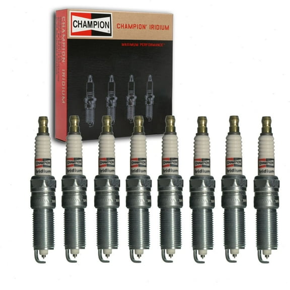 8 pc Champion 9403 Iridium Spark Plugs for RE14WMPB4 Ignition Wire Secondary