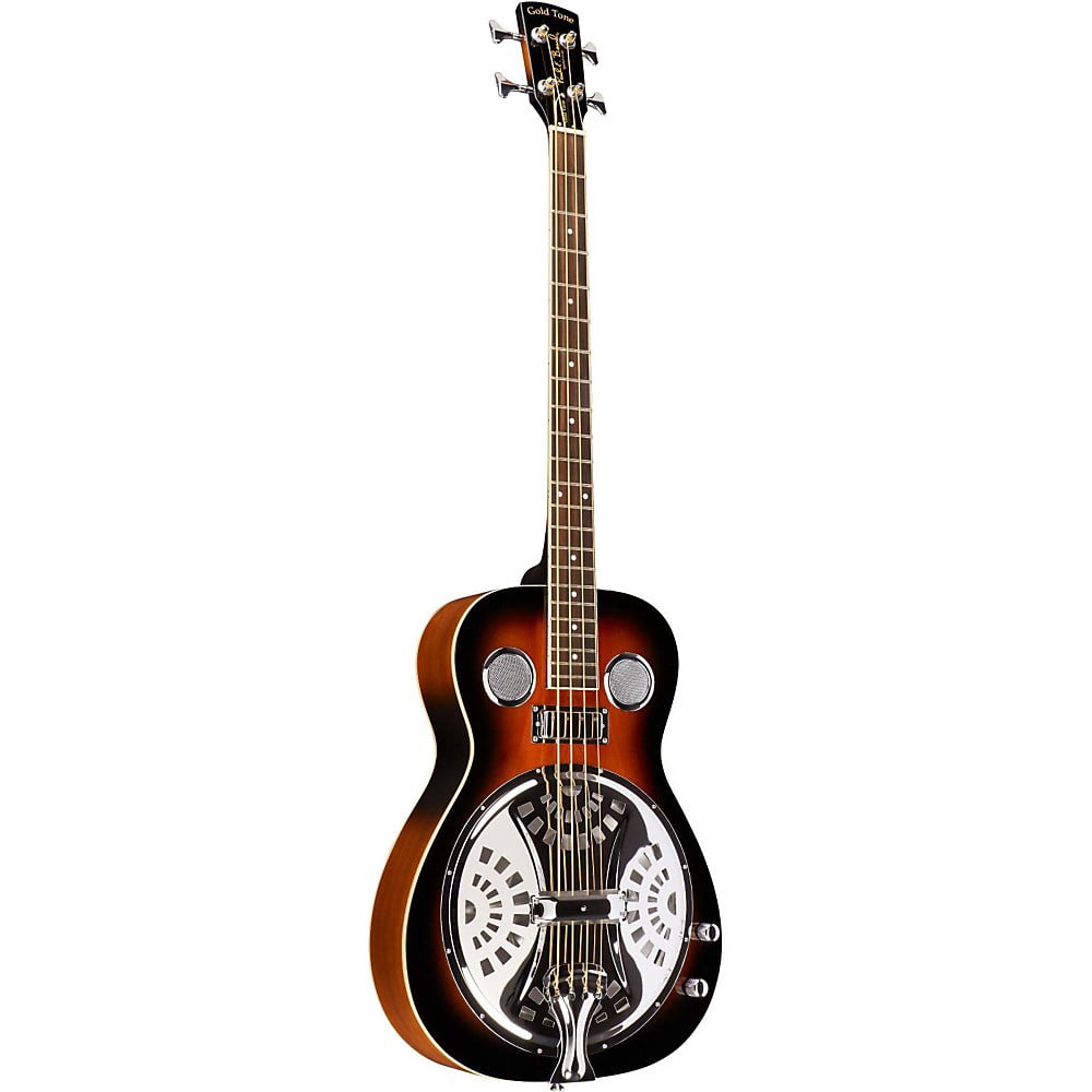 Gold Tone PBB Paul Beard Signature Series Resonator Bass Guitar Tobacco Sunburst