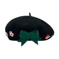 thumbnail image 3 of Gorro navideño Strade Fareast Limited Adultos negros, 3 of 5