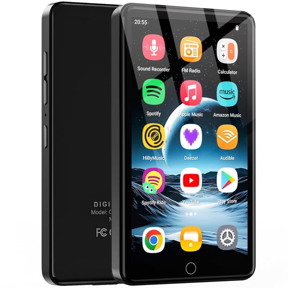 AHENOD 160GB Android 13 MP3 Player with Bluetooth and WiFi, 4.02" IPS HD Touch Screen MP4 Player with Speakers, Music Player for Kids, Android MP3 Pl