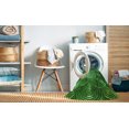 thumbnail image 2 of Ahgly Company Machine Washable Indoor Rectangle Transitional Deep Emerald Green Area Rugs, 5' x 7', 2 of 7