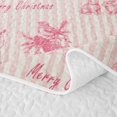 thumbnail image 5 of Manfei Vintage Christmas Tree Twin Quilt Set,Xmas Holiday Season Twin Coverlet Set,2-Piece,1 Bedspread and 1 Pillowcase, 5 of 7