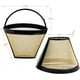 thumbnail image 2 of Pack de 2 filtros de café, filtros de café permanentes reutilizables con malla de acero inoxidable para café, té, 2 of 6