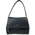 thumbnail image 1 of Kate Spade Leila Medium Pebbled Leather Shoulder Bag (Black), 1 of 1