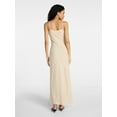 thumbnail image 4 of No Boundaries Sleeveless Ruffle Maxi Dress, Women's XXS-XXL, 4 of 5