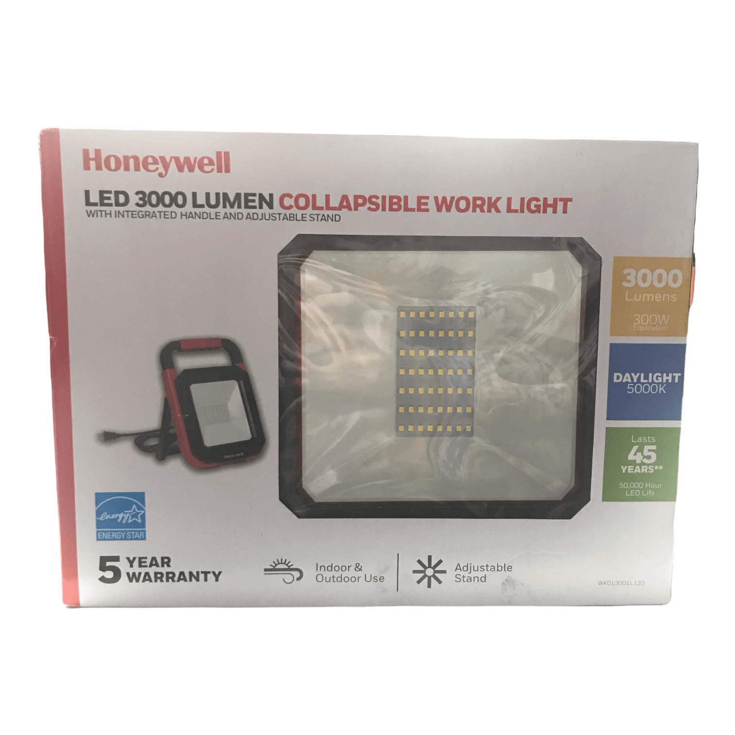 Honeywell 3000 Lumen Collapsible LED Work Light with Lebanon Ubuy