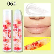 Lip Oil Moisturizing, Hydrating Lip Balm, Transparent Rollerball Lip Gloss with Nourishing formula, Lightweight Non-Sticky Texture for Soft Smooth Lips