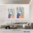 thumbnail image 3 of Elephant Stock Buddha I Wall Art - Vertical Multi Panel Canvas - Living Room Wall Decor - People Multi Panel - Gray And Blue Decor By Surma & Guillen - 48" x 74", 3 of 4