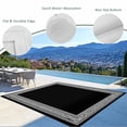 thumbnail image 6 of Outdoor Rug 3x5 ft Black White Greek Key Pattern Waterproof Outdoor Patio Rug Mat Non Slip Outside Area Rugs Carpet for RV,Camping,Porch,Deck,Pool,Balconybackyard,Geometric Modern, 6 of 9