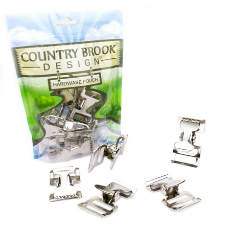 

25 - Country Brook Design® 1 inch Alligator Clip Spring Action Buckle