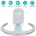 thumbnail image 2 of babyeap Smart App Controlled Baby Swing, Automatic Infant Newborn Swing for Baby with Hanging Toys,Gray, 2 of 6