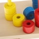 thumbnail image 3 of Apilador Apilable Baoblaze Juguete para Niños Material Didáctico Montessori Discos de Madera 9 Piezas, 3 of 7