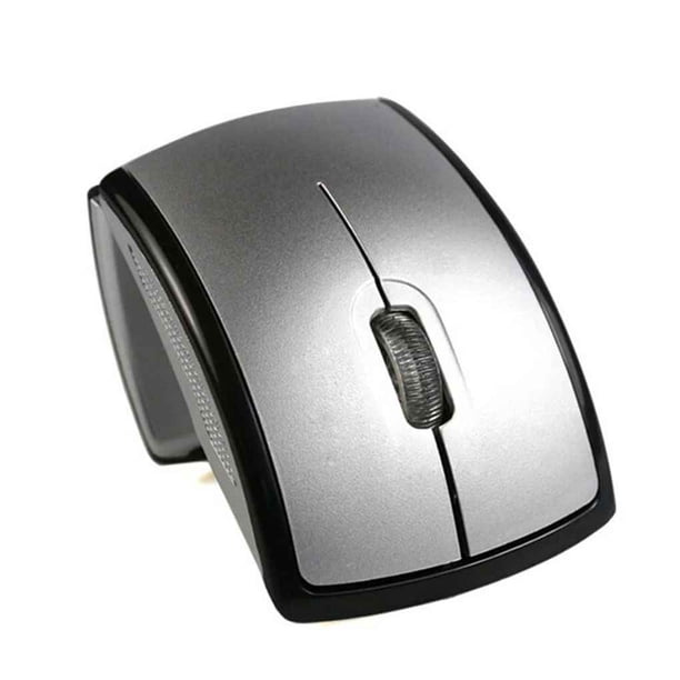 Arc 2.4G Ratón inalámbrico plegable Ratones inalámbricos Receptores USB plegables Juegos Computadora portátil Accesorio Vogacara DN1299-08