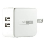 OMNIHIL 2-Port USB Charger for Human Creations EnergyFlux Enduro Rechargeable Hand Warmer