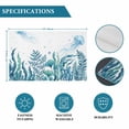 thumbnail image 6 of Blue Ocean Jellyfish Seagrass Placemats Set of 4,Wipeable Washable Table Mats for Dining Tables, Summer Leaves Watercolor Place Mats for Kitchen Event Party Tabletop Decor, 6 of 9