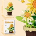 thumbnail image 5 of Eternal Flower Puzzle Building Blocks - Creative Assembly Ornaments, Perfect for Spring Festival & Valentine's Day Gifts, 5 of 5