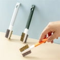 thumbnail image 3 of Clearance of today Kitchen Scrub Brush Cleaning Brush for Groove Window Tracks Bathroom Kitchen Bottle Brush Cleaner Brush Scrub Cleaning Brush Kitchen Brush Cleaner for Bathroom, 3 of 8