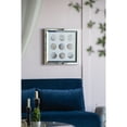 thumbnail image 5 of Ares Crystal Mirror Framed Wall Art - 19.5" x 19.5" - Silver/White/Bronze, 5 of 6