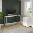 thumbnail image 4 of Table de bureau 48L avec caisson mobile Universel de Bestar, noir, 4 of 9