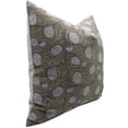 thumbnail image 2 of Fabdivine Block Print Throw Pillow Cover, 14x36 Inch Thick Linen Handmade Cushion Cover, Floral Print Boho Design Green Pillow Cover for Sofa and Couch, 2 of 5