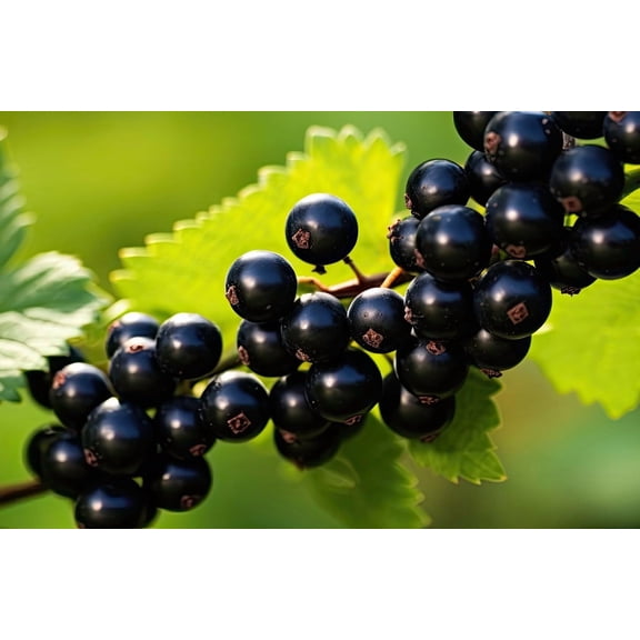 Black Currant Seedlings for Planting - Rooted and Ready to Plant - Consort Black Currant (2 Seedlings)