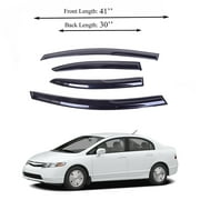 honda civic side window deflector