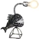 thumbnail image 1 of Lámpara de pesca creativa, lámpara de arte de lámpara de pez de pesca, lámpara de tiburón de hierro retro, lámpara de pez de luz nocturna LED USB, lámpara M Zhivalor WLJ-4928, 1 of 5