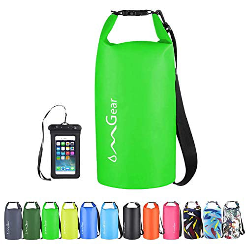OMGear Waterproof Dry Bag Backpack Phone Pouch 40L/30L/20L/10L Floating Colors! 