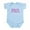 Sky Blue, variant on CafePress - MX Kick Daddy's Butt Motocross Baby Bodysuit Pink - Baby Light Bodysuit, Size Newborn - 24 Months