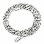 Gasue Valentines Day Gifts - Pure Titanium Chain Necklace for Men Women, Ultra Lightweight Solid Titanium Cuban Link Chain for Sensitive Skin