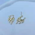 thumbnail image 4 of Punk Flame Hoop Earrings for Women Minimalist Dangle Drop Huggie Hoops Statement Earrings Small Hoop Christmas Ear Jewelry Gifts Hypoallergenic, 4 of 12