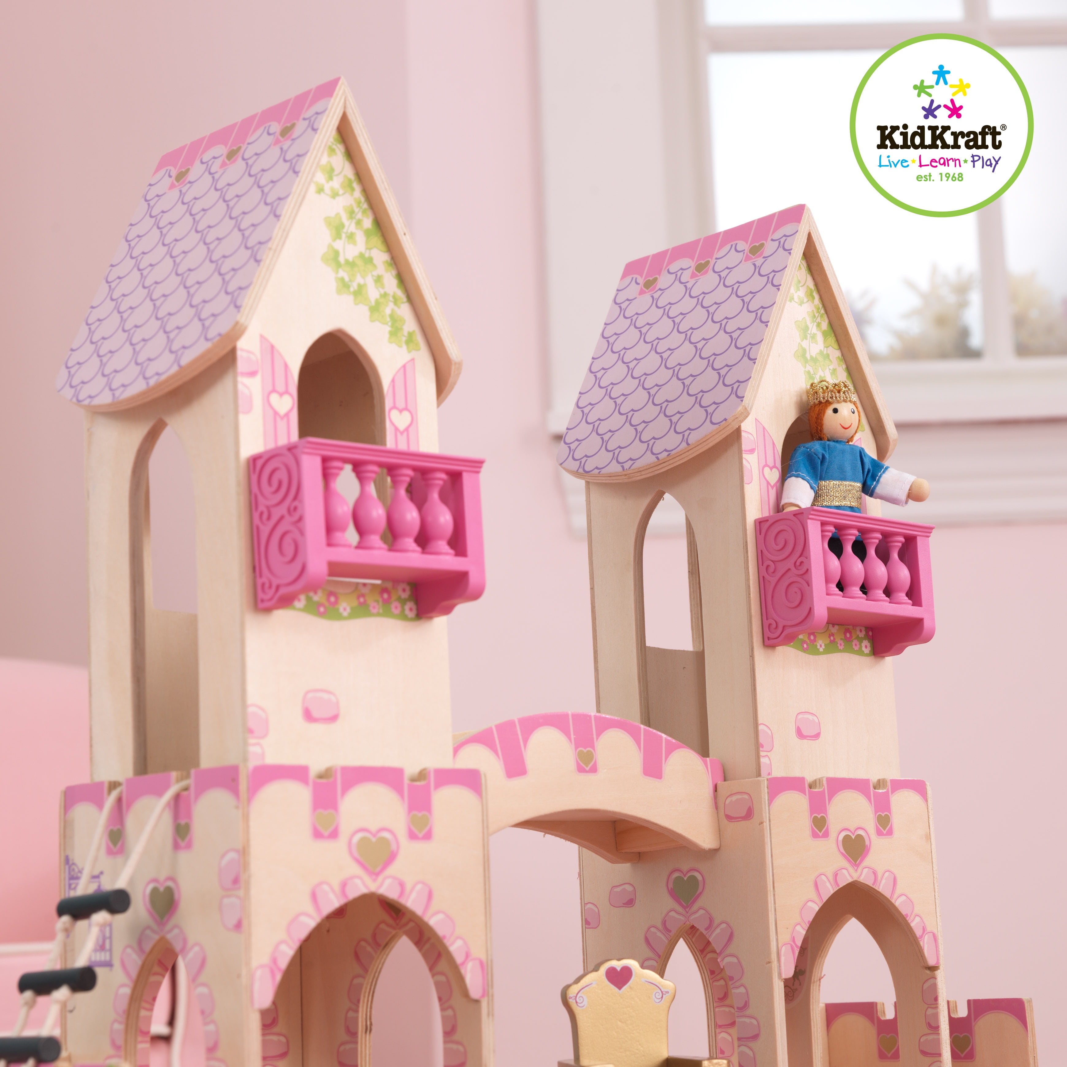 kidkraft wooden castle
