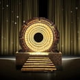 thumbnail image 4 of Decorative Night Light Delicate Energy Saving Creative 3D Atlantis Stargate Desk Lamp Home Decor, 4 of 5