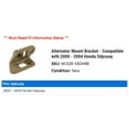 thumbnail image 2 of Alternator Mount Bracket - Compatible with 2000 - 2004 Honda Odyssey 2001 2002 2003, 2 of 2