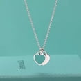 thumbnail image 2 of Collar Tiffany clásico con colgante de doble corazón en plata azul 925 (hy) YONGSHENG HD Smart TV LED UN65NU7100FXZX, 2 of 3