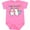 Raspberry, variant on Inktastic I Believe in You Cute Rainbow Unicorns Boys or Girls Baby Bodysuit