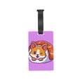 thumbnail image 6 of Balery Corgi In Sushi Roll Print Durable Luggage Tags with Secure Strap, Personalized Travel ID Tags for Suitcases, Bags, and Backpacks - Easy Identification for Men and Women, 6 of 8
