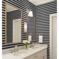 thumbnail image 4 of S4Sassy Peel & Stick Vinyl Wallpaper, Urban Chic Diamond Print Contact Paper Waterproof- Black, 25"x60", Removable Modern Wall Covering for Home Decor in Bedrooms & Living Areas, 4 of 9